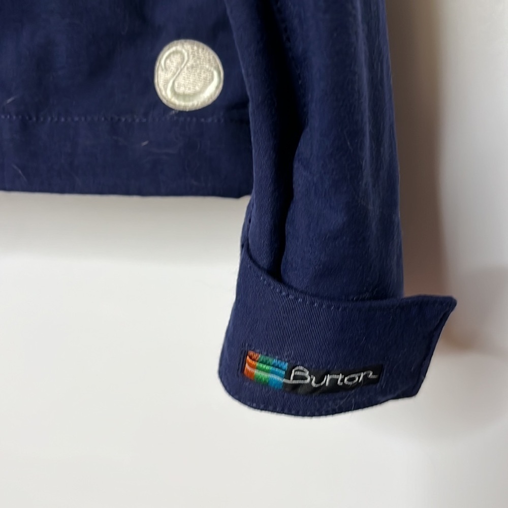 Vintage Burton Snowboards Womens Storm-lite Full Zip Coat Jacket Sz Lg - Picture 4 of 9